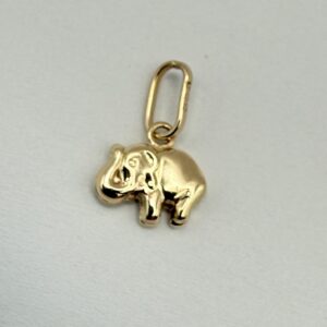 Zlatý prívesok sloník