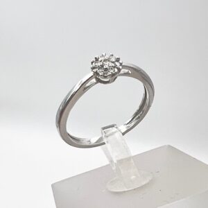 Zlatý prsteň s briliantmi